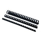 Fellowes Plastic Combs - Round Back 1/2" 90 sheets Navy 100 pk - 52501