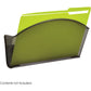 Safco Black Magic Magnetic Single File Pocket - 4176BL