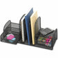 Safco Multipurpose Mesh Desktop Organizer - 3263BL