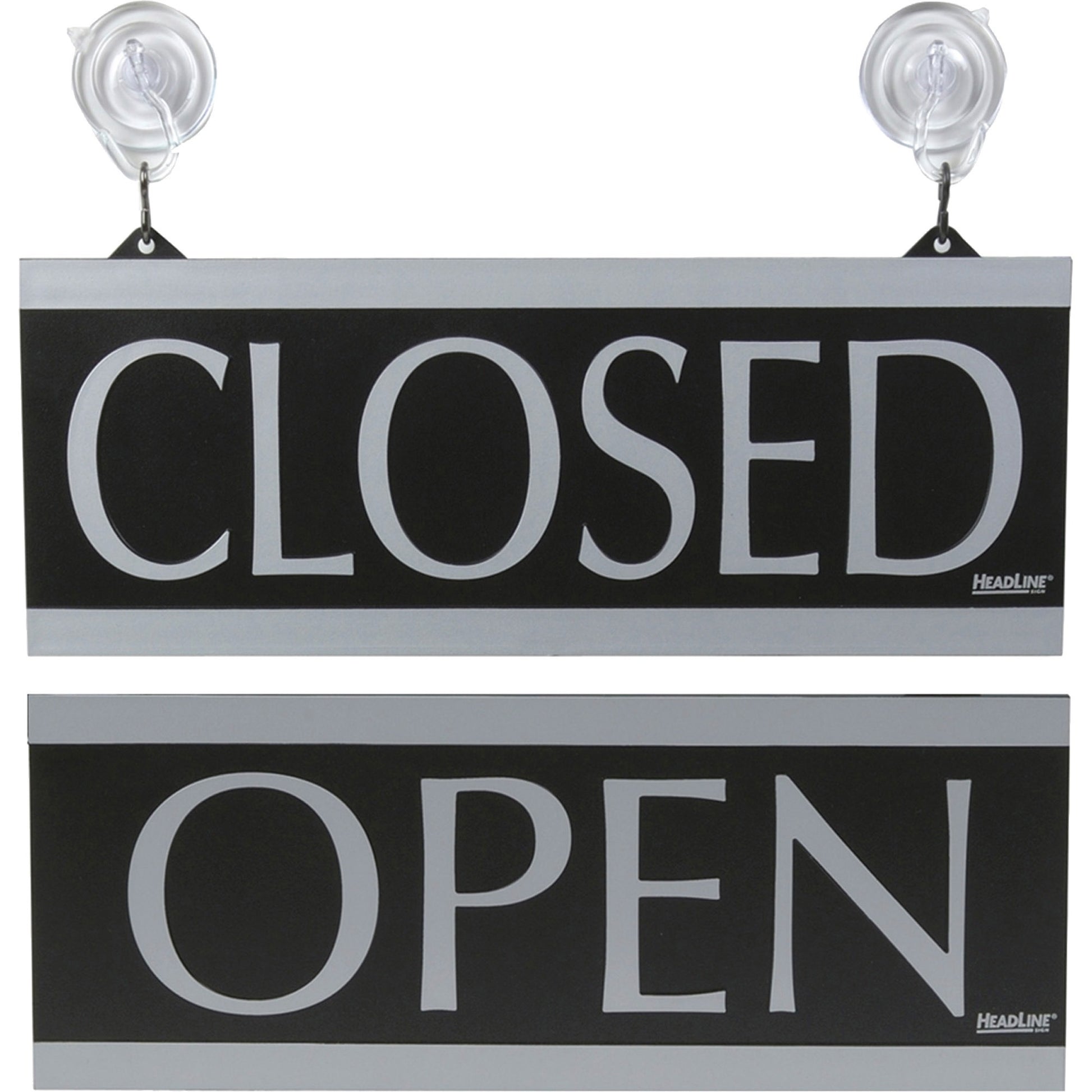 Headline Century Series Open /Closed Sign