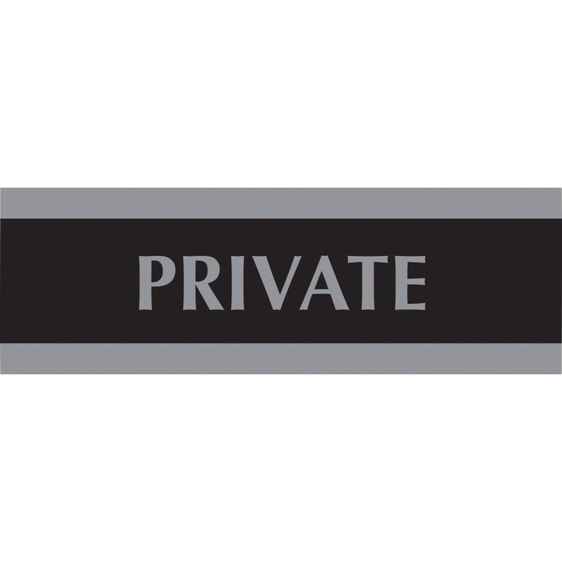 Headline Century Series Private Sign