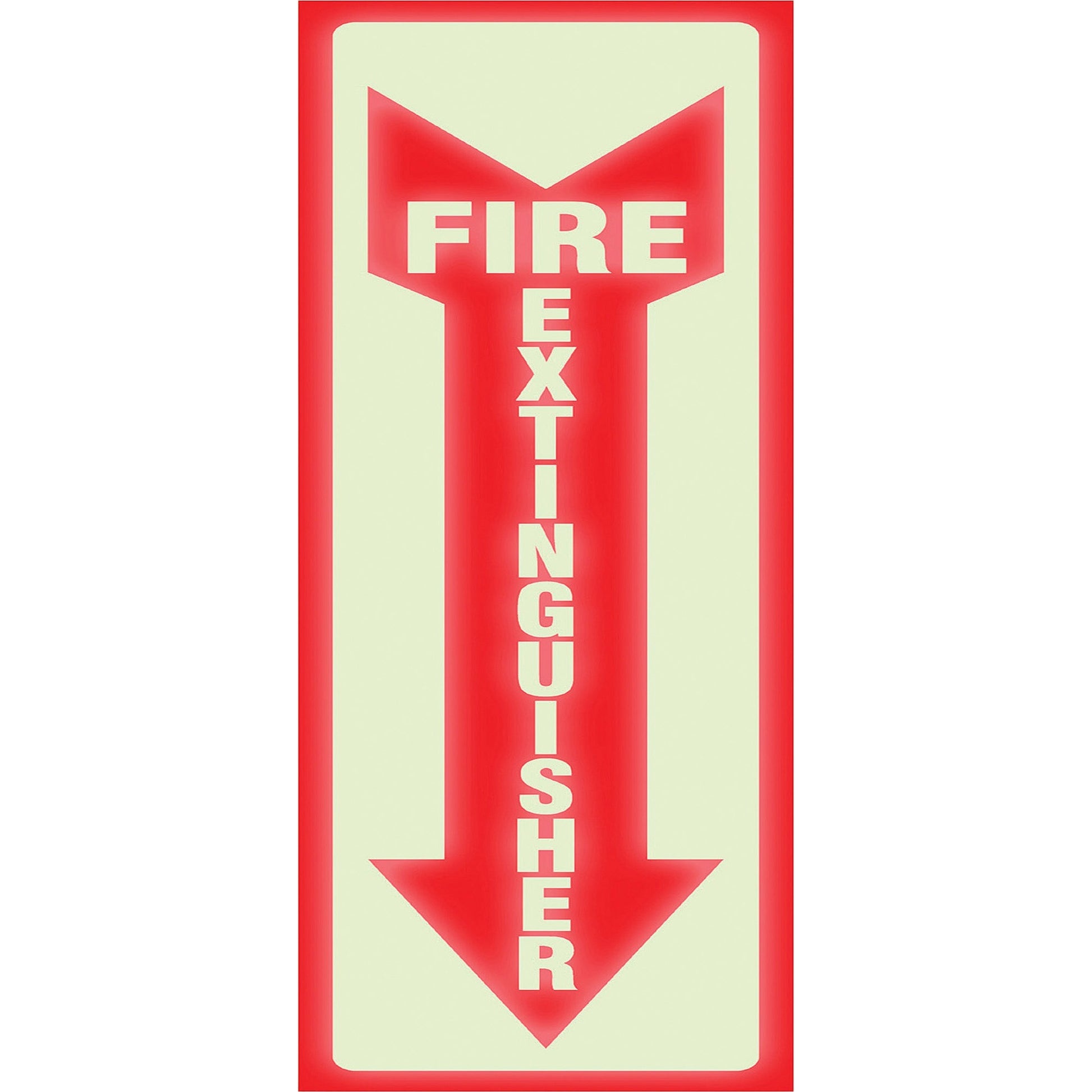 Headline Glow Fire Extinguisher Sign