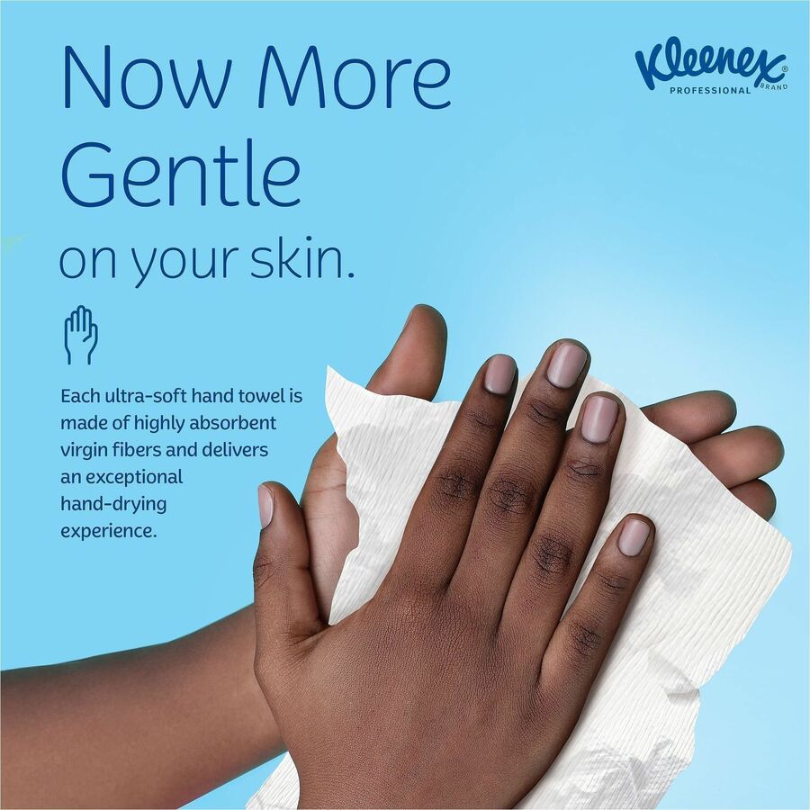 Kleenex Hand Towels with Premium Absorbency Pockets in a Pop-Up Box - 1701