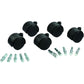 Master Caster Deluxe Duet Hooded Carpet Casters - 23622