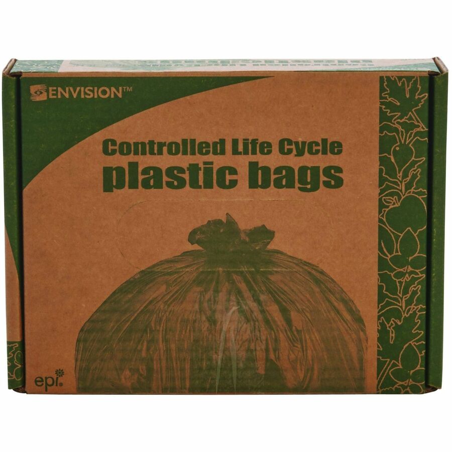 Stout Controlled Life-Cycle Plastic Trash Bags - G2430W70