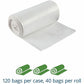 Stout Controlled Life-Cycle Plastic Trash Bags - G2430W70