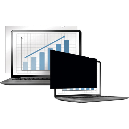 Fellowes PrivaScreen&trade; Blackout Privacy Filter - 15.4" Wide