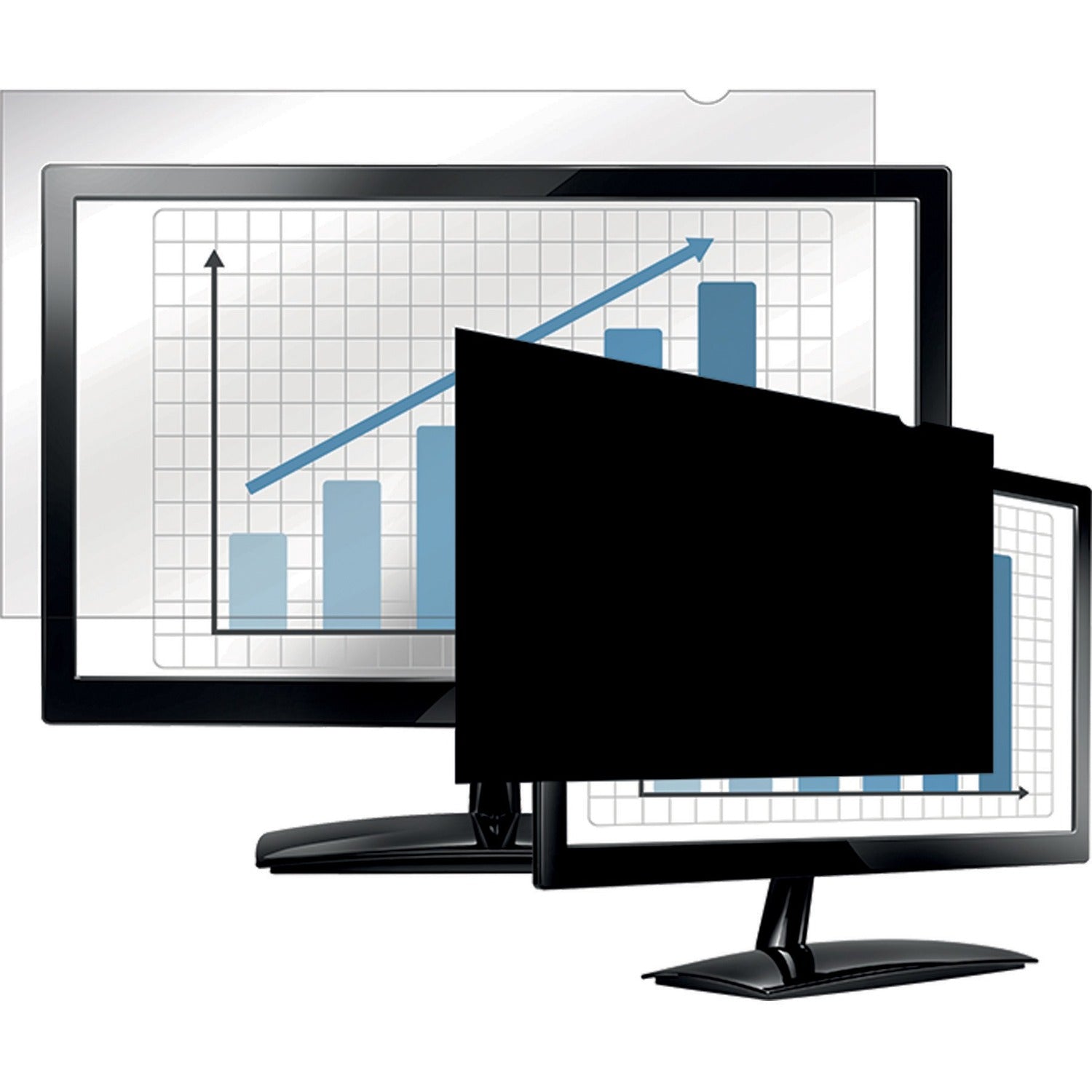 Fellowes PrivaScreen&trade; Blackout Privacy Filter - 18.1"