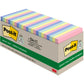 Post-it&reg; Greener Notes Cabinet Pack - Sweet Sprinkles Color Collection