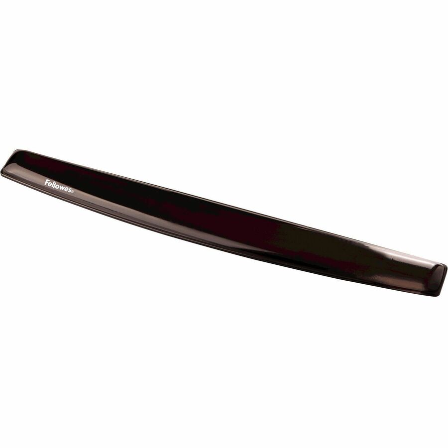 Fellowes Crystals&trade; Gel Keyboard Wrist Support Black - 9112201