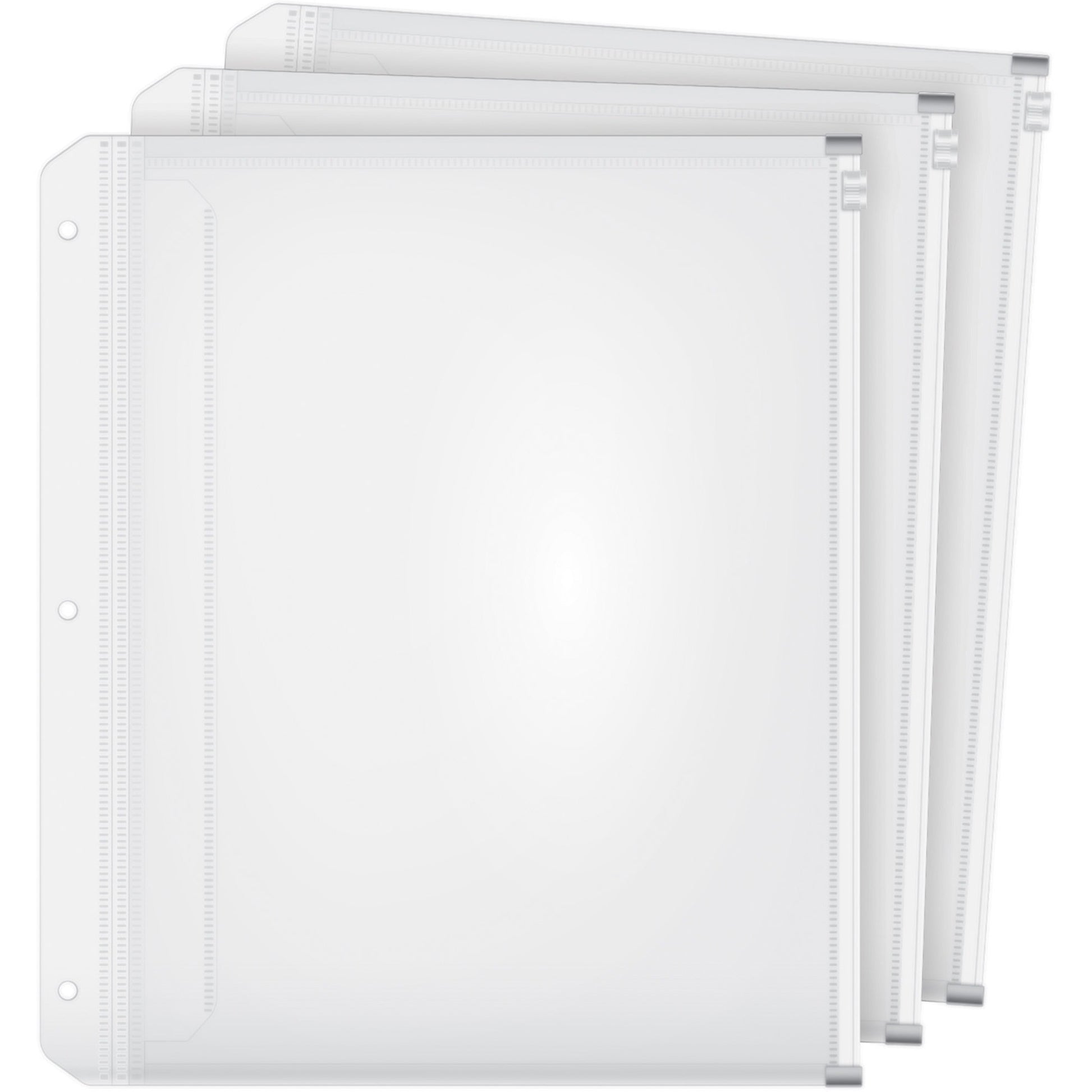 Cardinal&reg; HOLD IT Expanding Zipper Binder Pockets