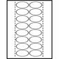 Avery Insertable Style Edge™Plastic Dividers for Laser and Inkjet Printers, 5 tabs - 11200