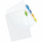 Avery Insertable Style Edge™Plastic Dividers for Laser and Inkjet Printers, 5 tabs - 11200
