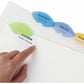 Avery&reg; Insertable Style Edge™ Plastic Dividers, 5 tabs, 1 set - 11200