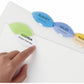 Avery&reg; Insertable Style Edge™ Plastic Dividers, 5 tabs, 1 set - 11200