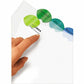 Avery Insertable Style Edge™Plastic Dividers for Laser and Inkjet Printers, 8 tabs - 11201