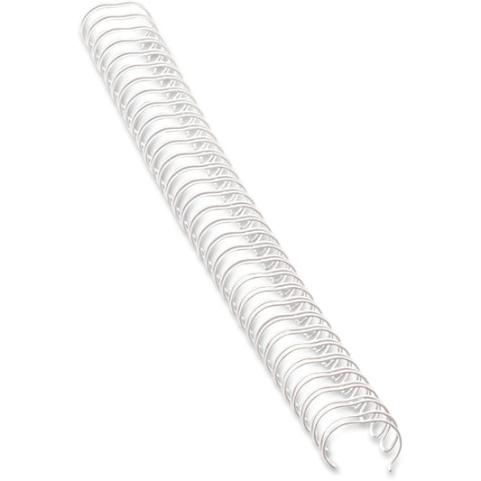 Fellowes Wire Binding Combs, 1/4" , 35 Sheets, White