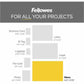 Fellowes Glossy Pouches - Menu, 3 mil, 25 pack - 52011