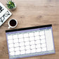 Blueline Monthly Desk Pad Calendar, 17-3/4" x 10-7/8" , English - C181700