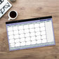 Blueline Monthly Desk Pad Calendar, 17-3/4" x 10-7/8" , English - C181700