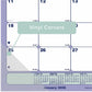 Blueline Monthly Desk Pad Calendar, 17-3/4" x 10-7/8" , English - C181700