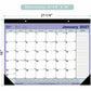 Blueline Monthly Desk Pad Calendar, 21-1/4" x 16" , English - C181731