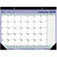 Blueline Monthly Desk Pad Calendar, 21-1/4" x 16" , English