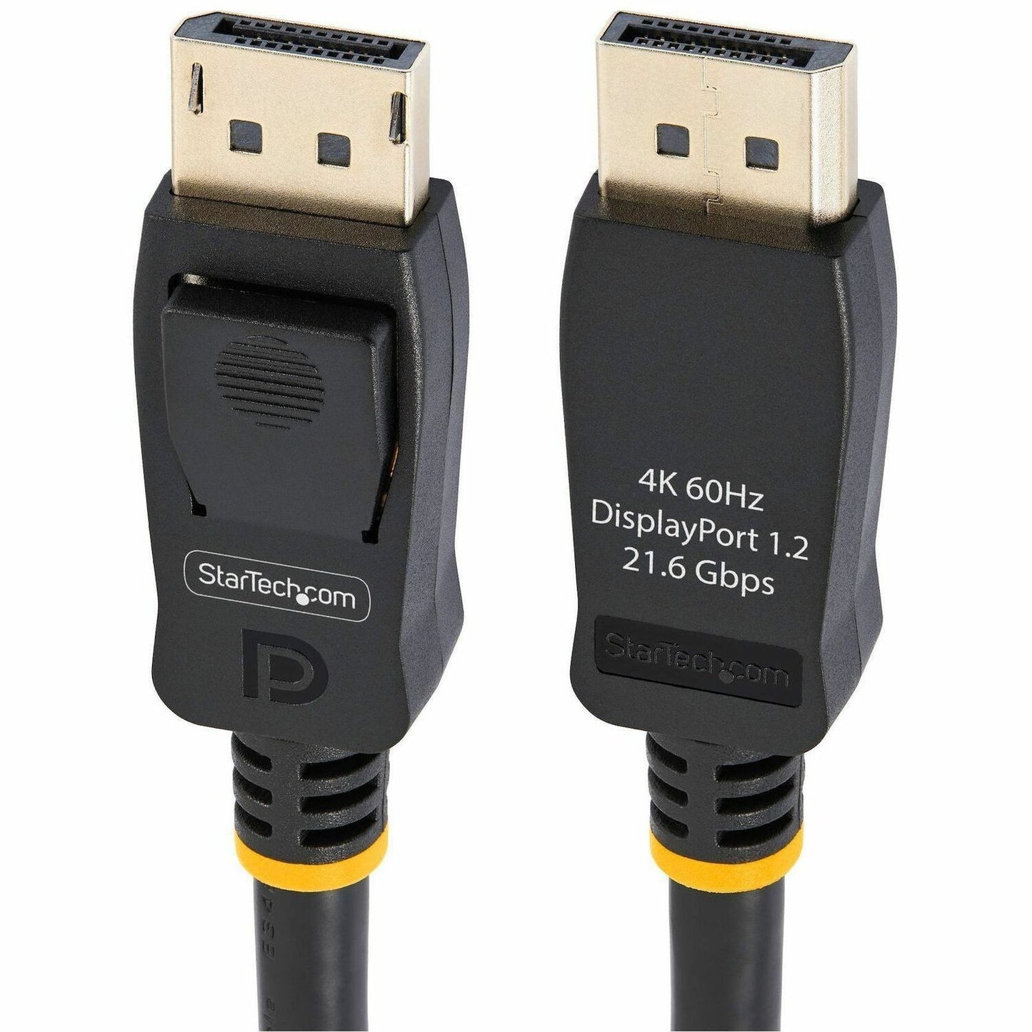 StarTech.com 6ft (2m) DisplayPort 1.2 Cable, 4K x 2K UHD VESA Certified DisplayPort Cable, DP Cable/Cord for Monitor, w/ Latches