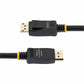 StarTech.com 6ft (2m) DisplayPort 1.2 Cable, 4K x 2K UHD VESA Certified DisplayPort Cable, DP Cable/Cord for Monitor, w/ Latches - DISPLPORT6L