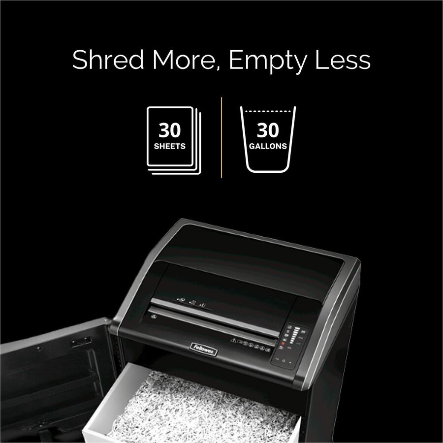 Fellowes Powershred&reg; 425Ci 100% Jam Proof BAA Compliant Cross-Cut Shredder - 38425