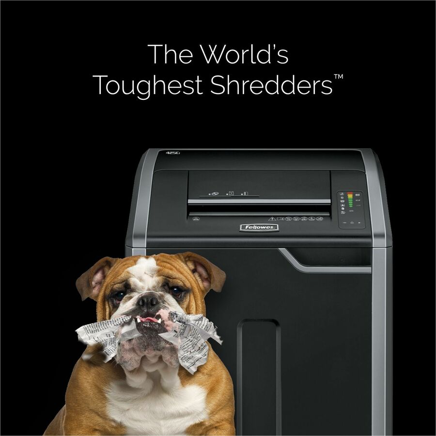 Fellowes Powershred&reg; 425Ci 100% Jam Proof BAA Compliant Cross-Cut Shredder - 38425