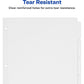 Avery&reg; Write On Dividers, 5 tabs - AVE 11508