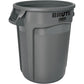 Rubbermaid Commercial Brute 32-Gallon Vented Container - 263200GY