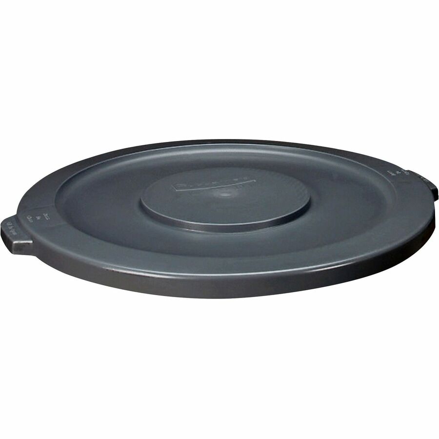 Rubbermaid Commercial Brute 32-Gallon Container Flat Lid - 263100GY
