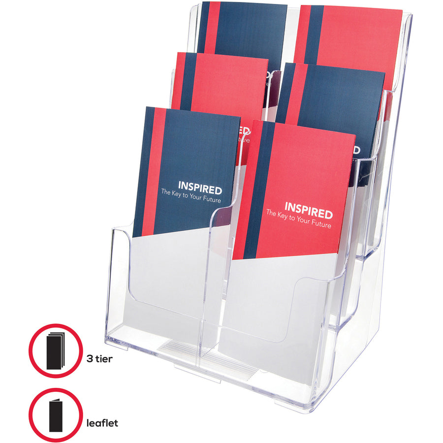Deflecto Multi-Compartment DocuHolder - 77401