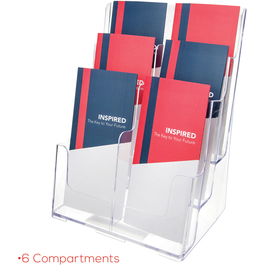 Deflecto Multi-Compartment DocuHolder - 77401