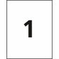Avery Sticker Project Paper 11" x 8-1/2" , for Laser and Inkjet Printers - 03383