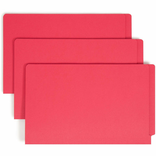 Smead Shelf-Master Straight Tab Cut Legal Recycled End Tab File Folder