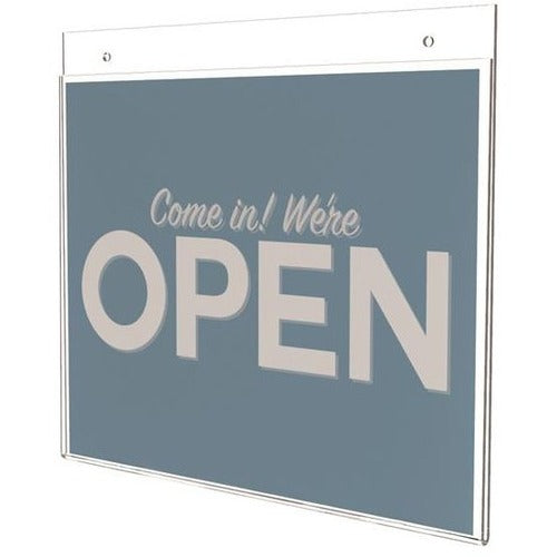 Deflecto Classic Image Wall Mount Sign Holder