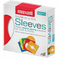 Maxell CD-401 Multi-Color CD & DVD Sleeve