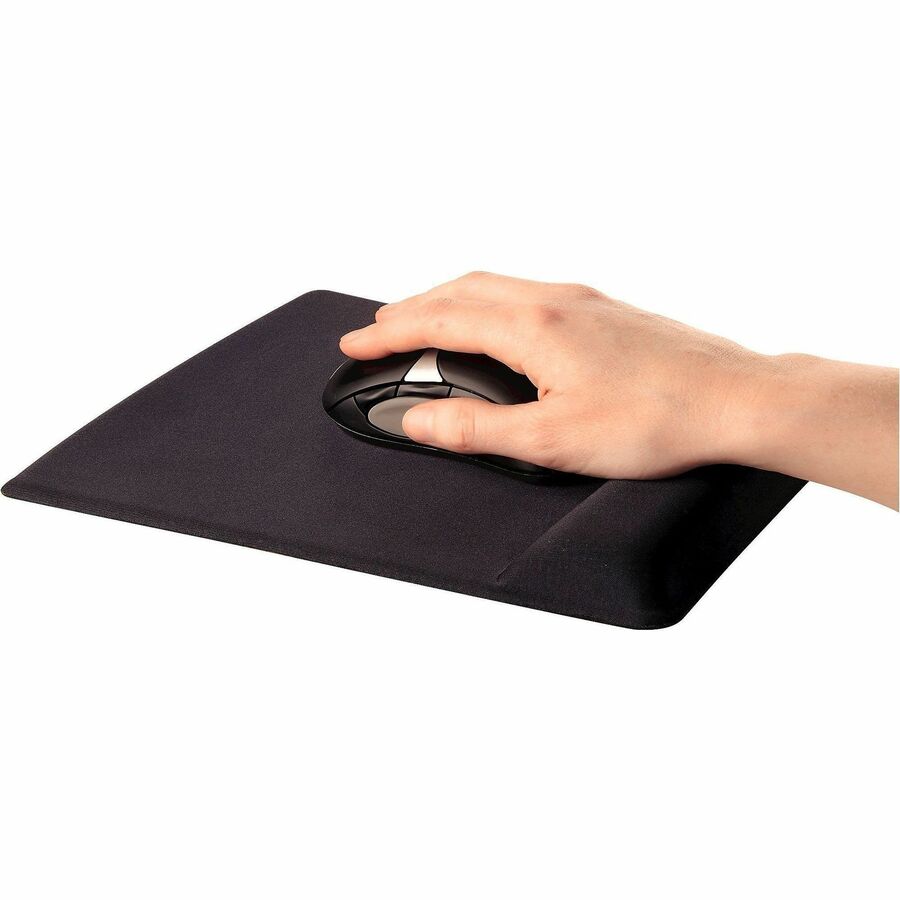 Fellowes Mouse Pad / Wrist Support with Microban&reg; Protection - 9181201