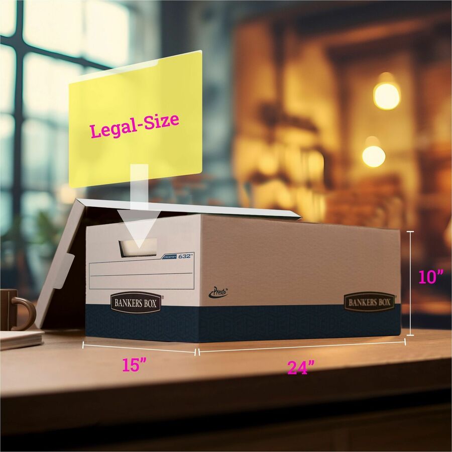 Presto&trade; - 24" Legal 1010069639 1 2 2 STOR/FILE&trade; - 24" Letter, Lift-Off Lid - 0063201