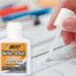 BIC Quick Dry Correction Fluid, White - WOFQDP1-WHI