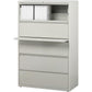 Lorell Fortress Series Lateral File w/Roll-out Posting Shelf - 60442