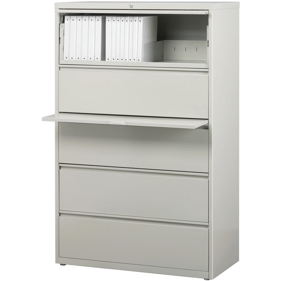 Lorell Fortress Series Lateral File w/Roll-out Posting Shelf - 60442