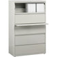 Lorell Fortress Series Lateral File w/Roll-out Posting Shelf