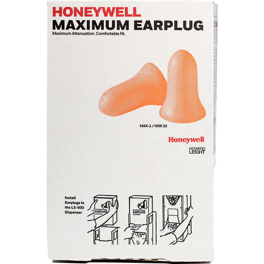 Honeywell Foam Ear Plugs Uncorded