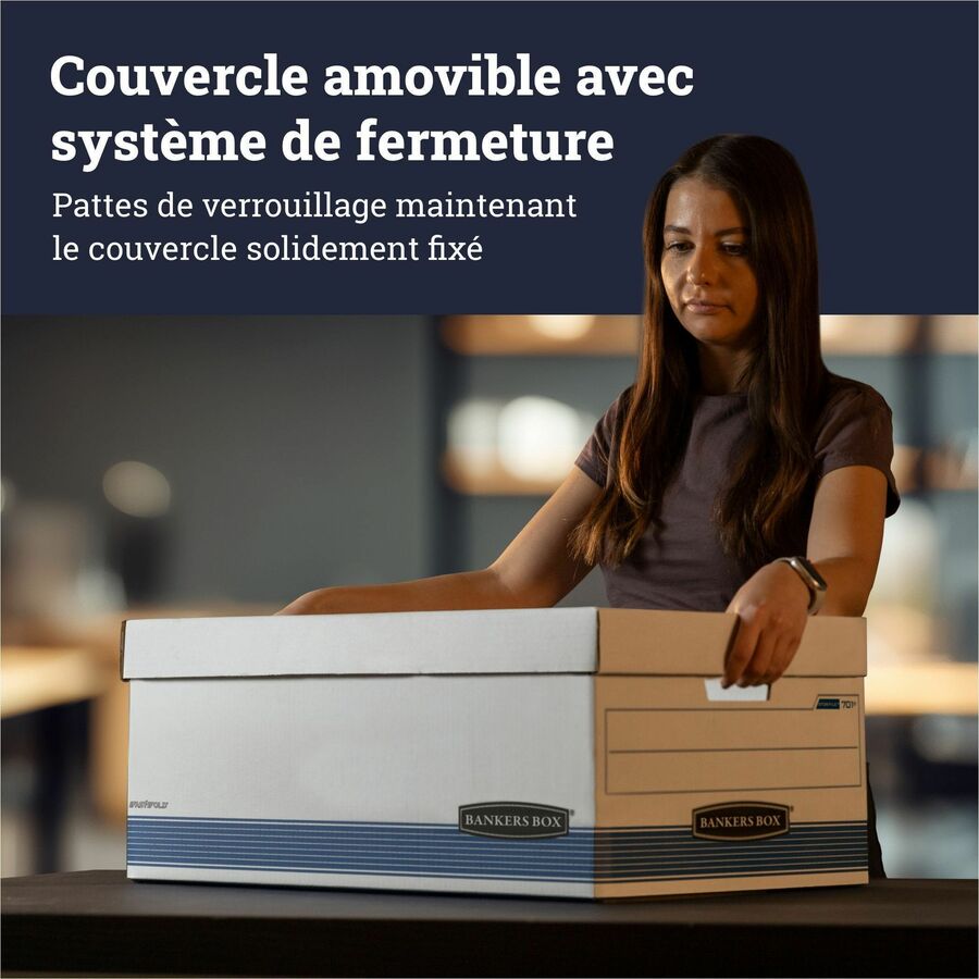 Bankers Box Stor/File Storage Box -24" Letter - FEL00701