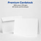 Avery Half-Fold Greeting Cards for Inkjet Printers, 5-1/2" x 8-1/2" - 03265