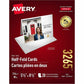 Avery Half-Fold Greeting Cards for Inkjet Printers, 5-1/2" x 8-1/2"